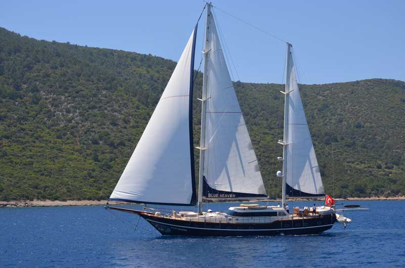 Goelette Caique Bateau a louer Bodrum Turquie