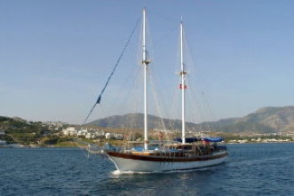 Goélette Halil Aga 3 Bodrum Turquie