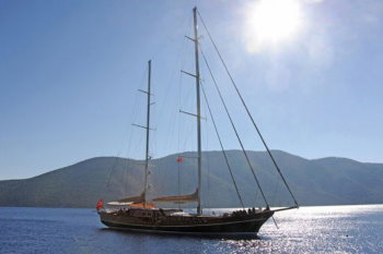 bateau en bois a vendre Bodrum Turquie